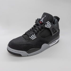 jordan 4 black canvas