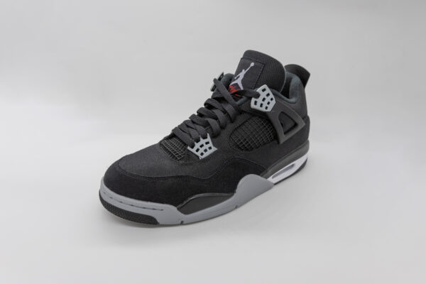 jordan 4 black canvas