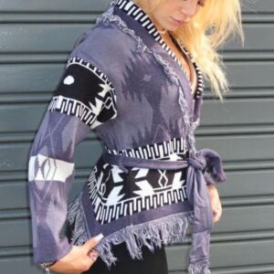 Cardigan corto gray